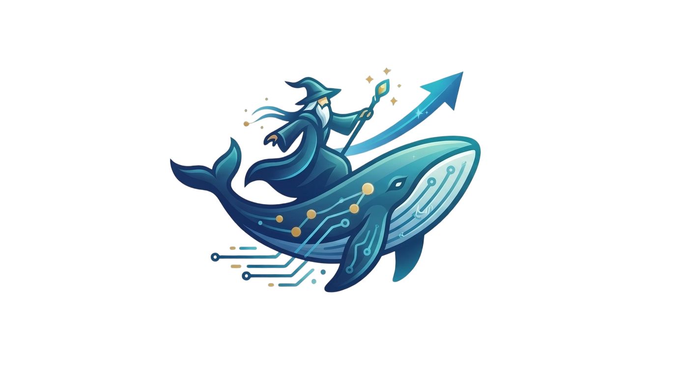 Wizards on a Whale Logo